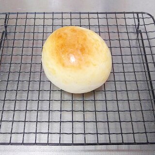 ベーキングパウダーで作る、丸パン